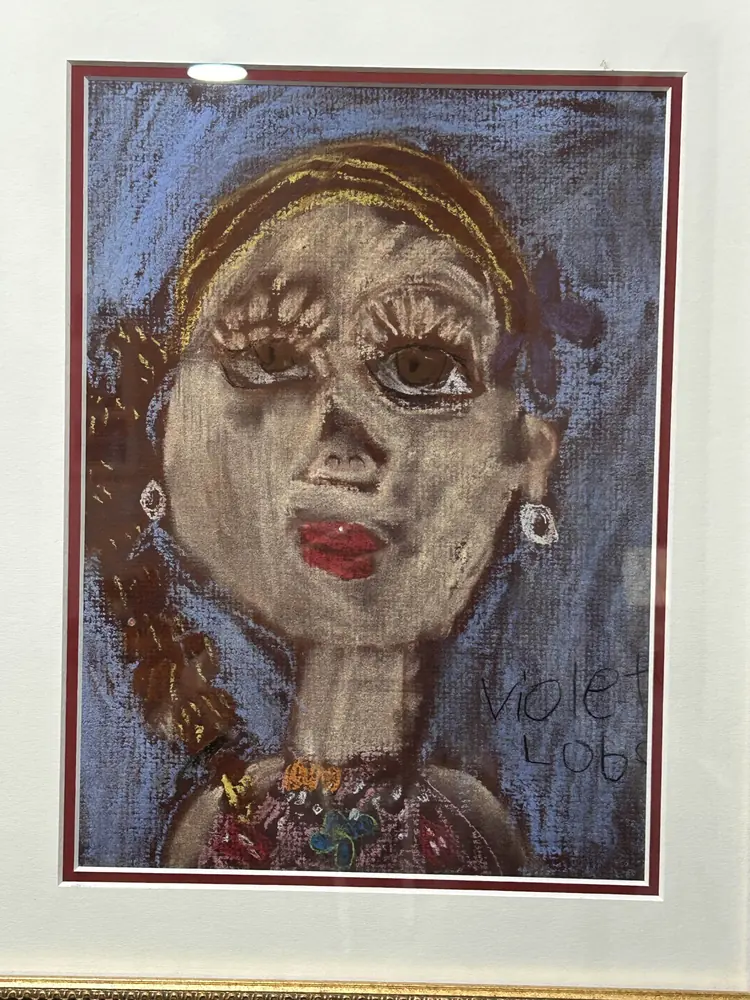 Untitled (Pastel) — artwork by Violet Lobo