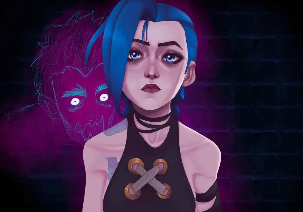 Jinx — artwork by Violet Lobo