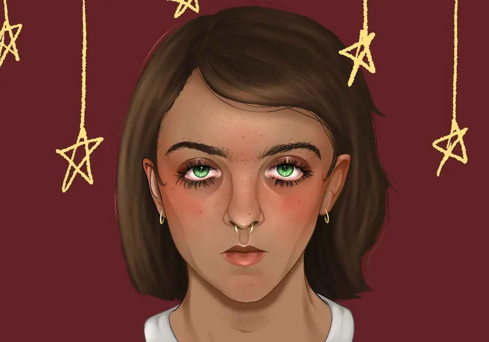 Star — artwork by Violet Lobo